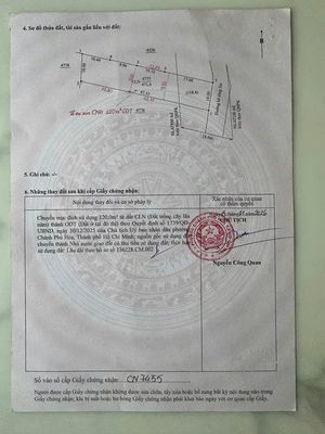Bán đất Chánh Phú Hòa, Bến Cát, Bình Dương - Diện tích lớn — ảnh 1