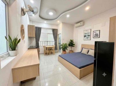 Cho thuê phòng full nt - hẻm oto- gần sân bay- phòng mới — ảnh 1