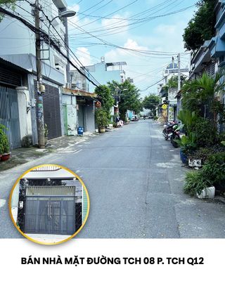 Bán nhà mặt đường tch 08 phường tân chánh hiệp quận 12 — ảnh 1