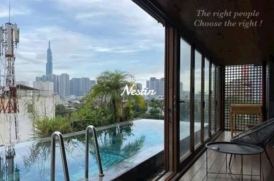 Cho thuê ch ngay vách trường hồng bàng-bể bơi hầm xe thang máy nt cc — ảnh 1