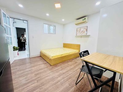 Cho thuê căn hộ studio tách bếp-máy giặt riêng ngay bùi viện- bến than — ảnh 1