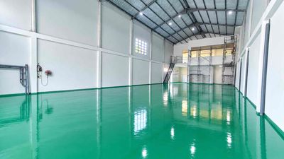 XƯỞNG Lê Văn Quới 8x35m Gác Lửng Nền epoxy Giá rẻ — ảnh 1