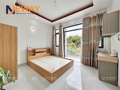 Studio full nội thất có ban công - thang máy gần Aeon Bình Tân giáp Q6 — ảnh 1