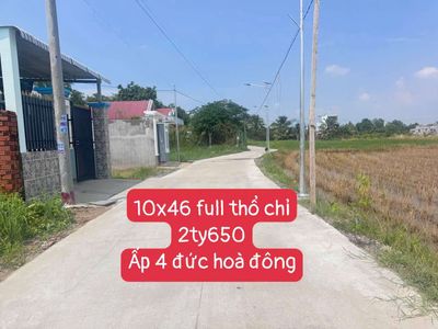 460m2 xây nhà trọ đức hoà đông vi trí đẹp — ảnh 1