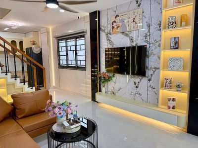 Bán nhà quang trung gò vấp 2 tầng 3pn, phòng ngủ tầng trệt 5,58 tỷ — ảnh 1