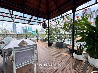 Căn hộ 1PN 1PK sân vườn thoáng mát full nội thất Quận 1 14tr9 — ảnh 1