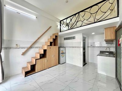 Căn hộ duplex ban công full nội thất mới tinh đối diện etown cộng hoà — ảnh 1