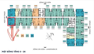 Chuyển nhượng căn 3PN-2WC rộng 92.1m2 dự án Symlife — ảnh 1