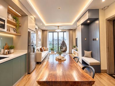 Căn hộ 1pn phạm quang ảnh - ban công - bồn tắm - máy giặt sấy riêng — ảnh 1