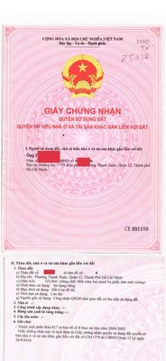 Bán đất thổ cư quận 12 - 123,8m2 ngang 8m cực đẹp - tách được 2 lô — ảnh 1
