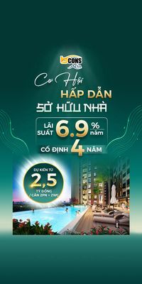 Bcons aria – căn hộ chỉ từ 2,6 tỷ đồng! — ảnh 1