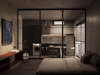 Căn Hộ Studio - Vách Kính Hiện Đại - Full Nội Thất - Trung Sơn Gần Q1 — ảnh 1