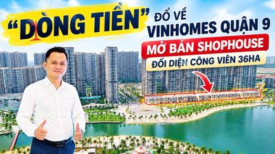 Bán Shophouse khối đế căn hộ hạng sang Vinhomes Quận 9 sở hữu lâu dài — ảnh 1