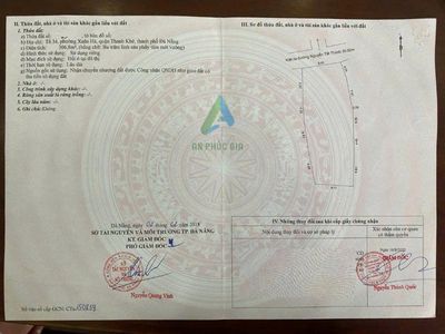 Bán 307m2 ngang 9,45m kiệt 5m đường nguyễn tất thành,thanh khê — ảnh 1