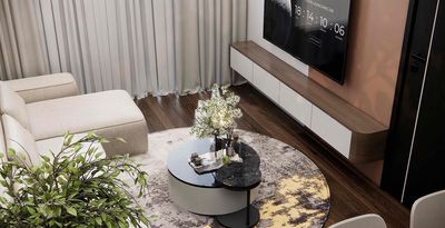 Cho thuê 2n+ phân khu Beverly, tầng trung view thoáng, full đồ mới — ảnh 1