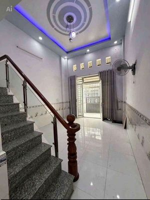 Nha 2 tầng 62m2 (4m2 16) HXH THÔNG LÔ GÓC Gần Chợ_Hiệp_Thành_Q12. — ảnh 1