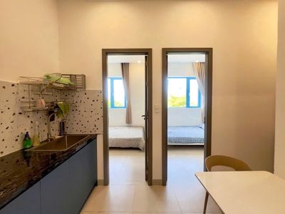 Cho thuê căn hộ 2PN Tôn Đản, Đà Nẵng, full nội thất — ảnh 1