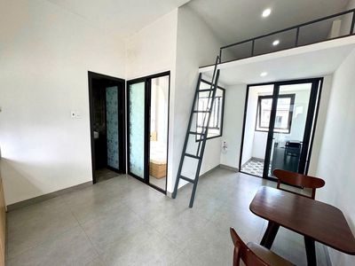 Cho thuê căn hộ 1PN gác lửng Hòa Xuân, Cẩm Lệ — ảnh 1