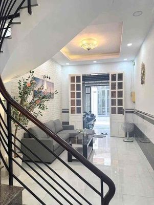Nhà thuê hẻm ô tô Bùi Minh Trực P5Q8, 3 tầng mới đẹp — ảnh 1