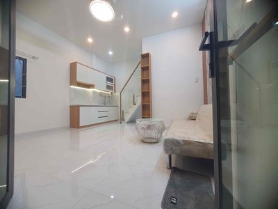 Bán nhà mới đẹp full nội thất gần vòng xoay lê Đại Hành 1 lầu 2pn 2wc — ảnh 1