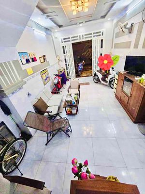 Bán nhà mặt tiền 4 tầng an dương vương 4x18m 5pn ngay võ văn kiệt shr — ảnh 1