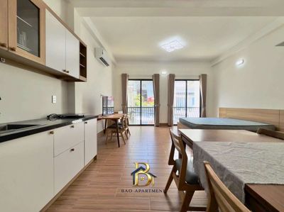 Studio ban công mới ra mắt ngay ngã tư phú nhuận_full nội thất xinh — ảnh 1