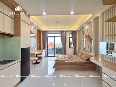 Căn hộ ban công full nội thất thiết kế hiện đại_gần trung tâm tphcm — ảnh 1