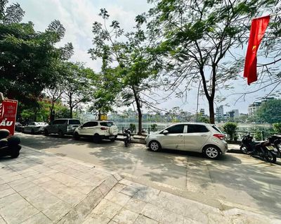 Bán nhà sát mặt hồ, lõi Đống Đa, ô tô tránh, kinh doanh — ảnh 1