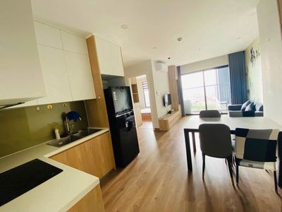 Cho thuê căn hộ 1N+ I1 Vinhomes Smart City view hồ, full đồ — ảnh 1