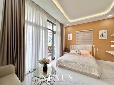 Căn hộ 1pn mới xây 100% - ban công - gần nguyễn thái sơn_đh văn lang — ảnh 1