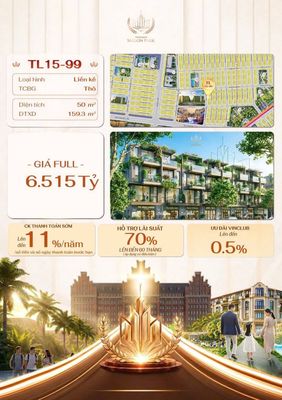 Liền kề mặt tiền 19m, 50m², 6.515 Tỷ — ảnh 1