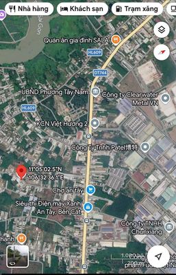 Bán đất thổ cư gần chợ An Tây, Bình Dương — ảnh 1