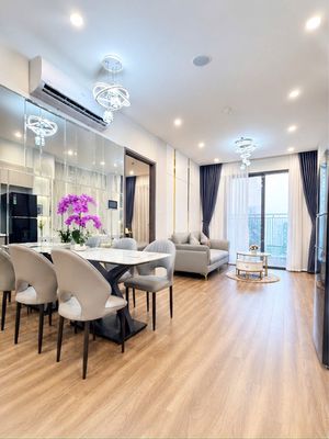 Bán căn hộ 1N+ 49m2 Beverly, VinHomes Ocean Park, full đồ — ảnh 1