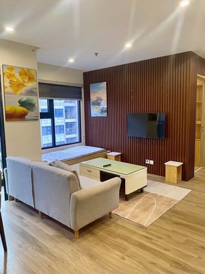 Cho thuê căn hộ 2PN góc Masteri Waterfront - Ocean Park, full đồ — ảnh 1