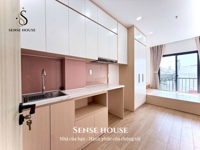 Studio Ban công mới 100%, Huỳnh Văn Nghệ, Thang máy, máy giặt riêng — ảnh 1