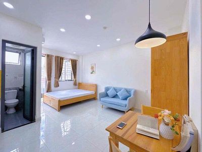 Căn hộ ban công Bình Thạnh giáp Phú Nhuận, Quận 1_Thang máy, bảo vệ — ảnh 1