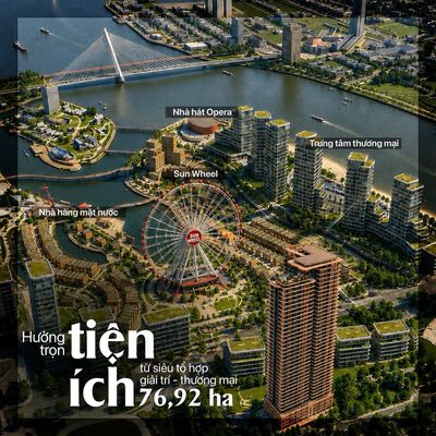 Siêu phẩm căn hộ hạng sang 40 tầng cạnh khu downtown đà nẵng — ảnh 1