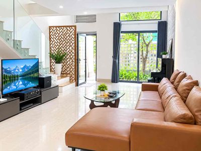 Cho thuê nhà 2pn đẹp – khu mỹ an gần sông — ảnh 1