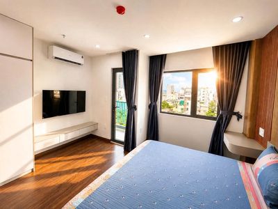 Cho thuê căn hộ 1pn mới 50m2, đường An hải đông 1, quận sơn trà, pool — ảnh 1
