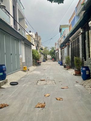 Bán nhà 1 trệt 1 lầu giáp SG - 83m2 - ngang 5, full thổ cư, đường ô tô — ảnh 1
