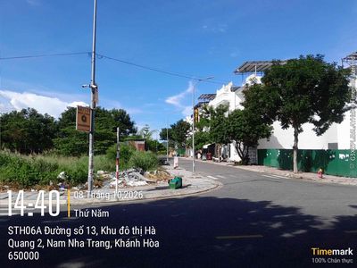Bán lô góc siêu đẹp đường số 13 KĐT Hà Quang 2, Nha Trang — ảnh 1