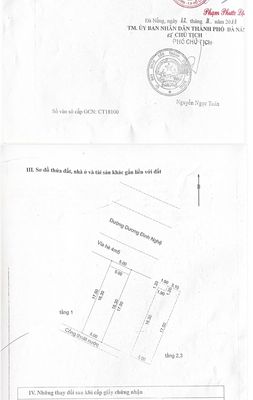 Bán nhà 3 tầng dương đình nghệ - phố hàn đang cho thuê 40tr/tháng — ảnh 1