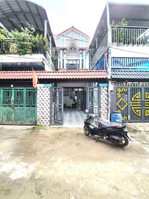 Bán nhà trệt lầu 80m2 sân xe hơi gần Ngã Tư miếu ông cù — ảnh 1