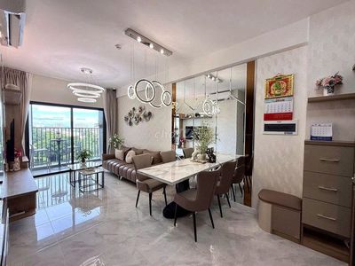 Ngay hồ bơi full n.thất căn hộ privia 68 m2- 2pn+2wc+1 góc+ làm việc — ảnh 1
