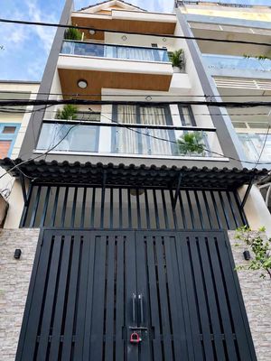 (Bình tân) nhà xây kiên cố -sát aeon tân phú- 3 tầng-64m2- xe hơi tới — ảnh 1