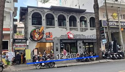 Quán cafe 124 Bùi Thị Xuân, Q1. Dt: 12,4x18m, Kc: trệt 1 lầu. Gía: 130 — ảnh 1