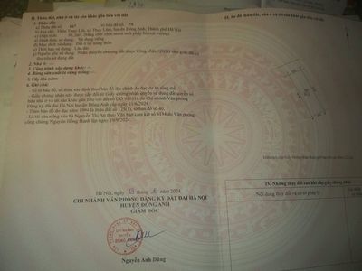 Bán đất 91.3m2 Đông Anh, Thư Lâm, full thổ cư, 7 tỷ — ảnh 1