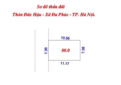 Bán đất Đức Hậu, Đa Phúc, Hà Nội - 2 lô, tài chính dưới 2 tỷ — ảnh 1