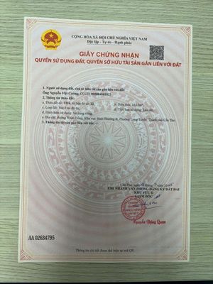 Bán đất, tặng nhà trệt, 1 lầu — ảnh 1