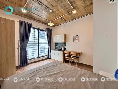 Studio cửa sổ lớn – Full nội thất – Gần sân bay Tân Sơn Nhất — ảnh 1